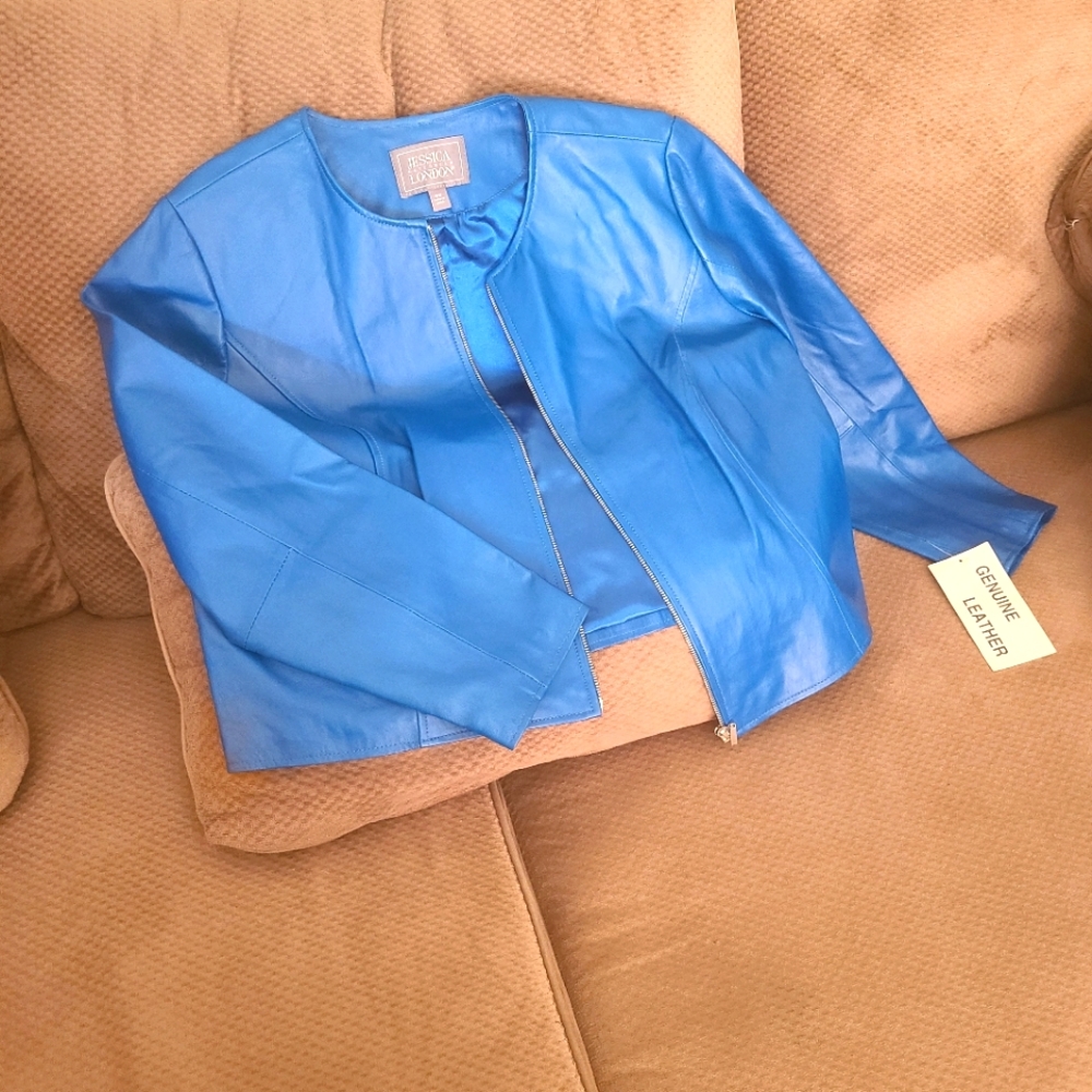 Ladies leather jacket